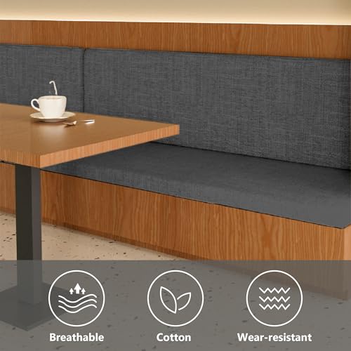 Coussin de banc antidérapant et doux pour banquette dure