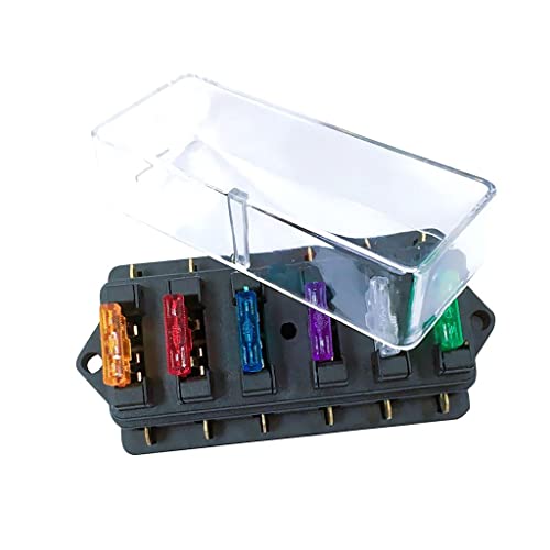 Bloc porte-fusible voiture et distributeur audio 7 pièces pour camions et bateaux