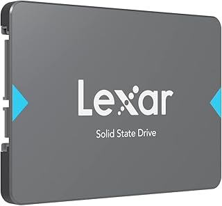 Lexar NQ100 256GB 2.5" SATA III SSD – Up to 550MB/s Read Speed, Internal Solid State Drive for Laptop & Desktop