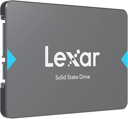 Lexar NQ100 Internal SSD Hard Drive SATA III 2.5 Inch 256GB - Read Speed up to 550MB/s - Internal SSD Hard Drive for Laptop and Desktop PC