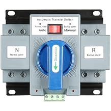 Automatic Transfer Switch 2P 63A 230V MCB Type Dual Power Automatic Transfer Switch ATS Rated