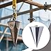 KiBcsLic Plumb Bob Building Measuring Mallet High Precision Professional Vertical Building Measuring Tool High Strength for Industry, S