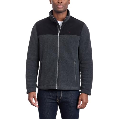 Image of Tommy Hilfiger Men's Classic Zip Front Polar Fleece Jacket