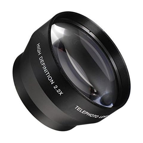 40.5mm Telephoto Conversion Lens 2.2X Teleconverter for Sony Alpha a6500, a6300, a6000, a5000, a5100, a3000 Nikon 1 AW1, J1, J2, J3, J4, S1, S2, V1, V2 Mirrorless Digital Camera Cover