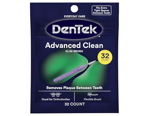 Image of DenTek Complete Clean Easy Reach Floss Picks, Advanced Fluoride Coating, Mouthwash Blast Flavor, 32 ct. (Pack of 2)