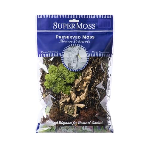 SuperMoss (23303) Moss Mix – Premium Decorative Moss for Crafts,