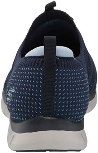 Skechers Women's Sneaker, Navy,7.5 | Image 2
