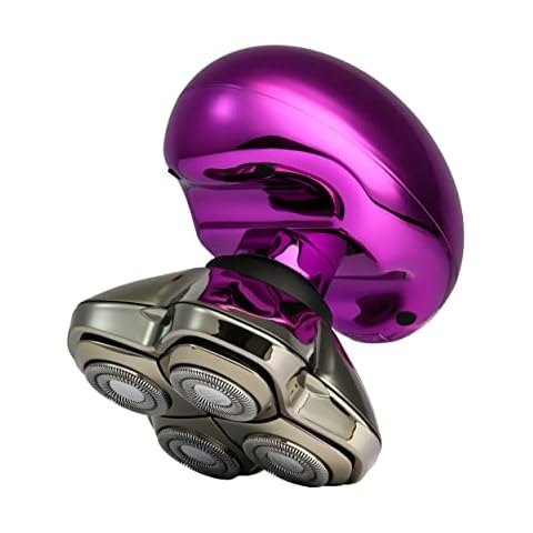 Butterfly Kiss PRO Womens Electric Wet and Dry Shaver for Head and Body - Ladies Electric Razor for Arms, Legs and Bikini (Purple) Cover