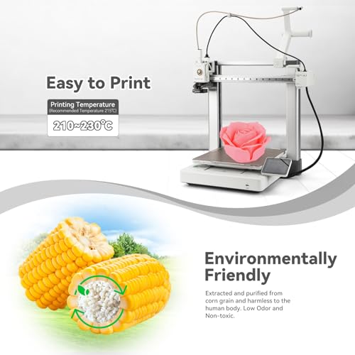 Image of 3DHoJor PLA Pro (Plus) Filament 1.75mm, 3D Printer Filament PLA Plus, Cardboard Spool 3D Printing Filament, Dimensional Accuracy + /- 0.03 mm-Pink,1kg