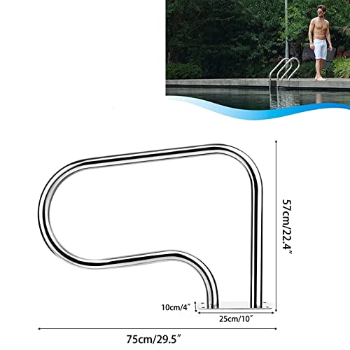 Barandal para piscina con cubierta de nylon y estructura de acero inoxidable miniatura 5