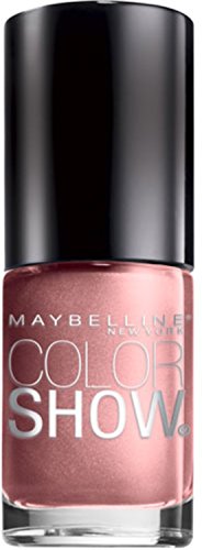Maybelline New York Color Show Nail Lacquer, Petal Plush 0.23 oz (Pack of 2)