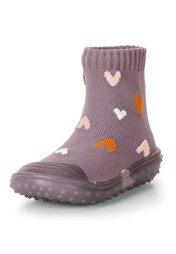 Sterntaler Mädchen Adventure Herzen Socken, Pastellviolett, 21-22 EU