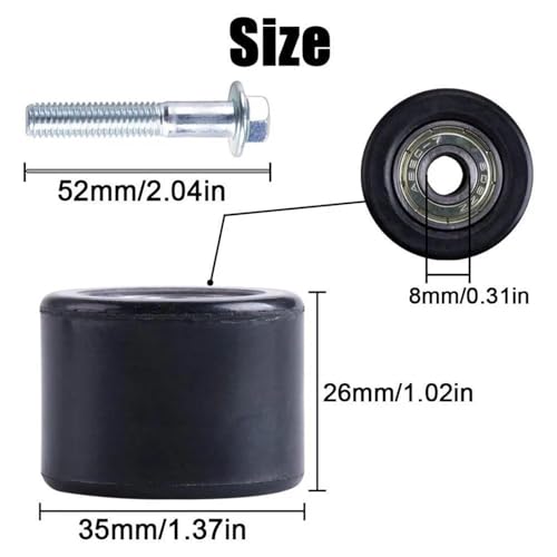 Guide de roue de chaîne 8mm pour restaurer le quad YFZ350