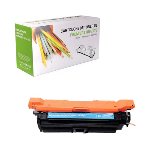 Toner cyan CE260A compatible HP évite les traces pour impressions nettes