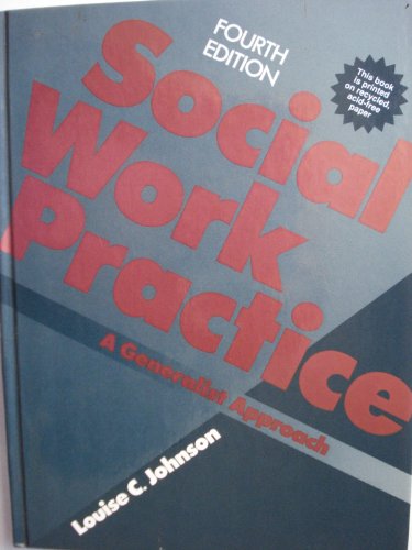 Social Work Practice: A Generalist Approach 0205131409 Book Cover