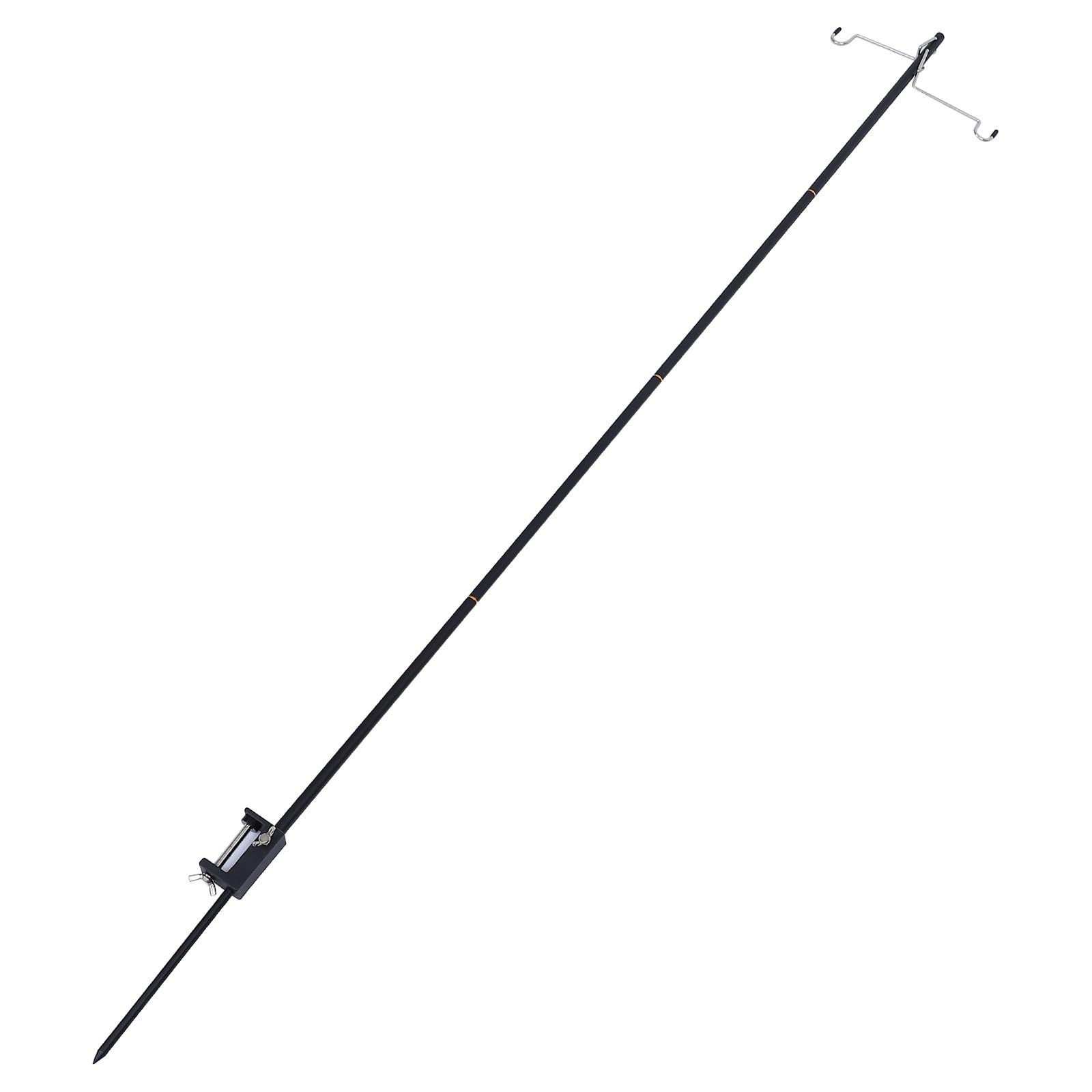 Pied d'éclairage portable pliant pour support lampe camping - 8