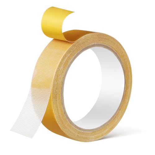 SHINEOFI Nastro Biadesivo Largo 30mm x 10m Nastro Resistente Ad Alta Adesione Doppia Faccia Per Tappeti Pareti e Tende e Decorativo