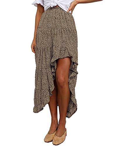 BTFBM Women 2026 Spring Summer Long Skirts Dress Boho Floral