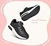 LUCKY STEP Boys Girls Athletic Running Shoes Air Lightweight Fashion Sneakers Casual Breathable Tennis Trainers for Little Kids(13 M US Black)