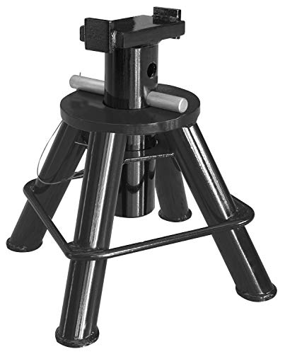 Image of Torin 10 Ton (20,000 lb) Capacity Heavy Duty Steel Jack Stands, Low Profile, 2 Pack, T80070 , Black