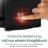 Emerio Filterkaffeemaschine mit 2 Thermokannen, 900 W, bis 8 Tassen in einem Durchgang, Schwenkfilter 1 x 4 mit Tropf-Stopp, inkl. Dauerfilter, automatische Abschaltung, CME-125050 Schwarz – Ansicht 5