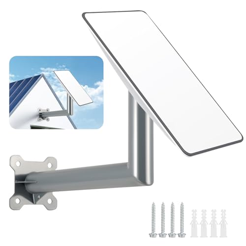 Soporte para Antena Satélite para Starlink Dish,Montura Starlink,Ángulo Vertical, Soporte De Pared Largo Starlink, Compatible con Starlink Dishy V2