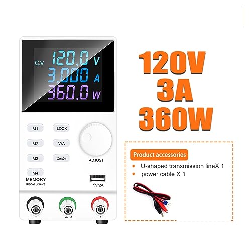 Alimentation de laboratoire CC 30V 10A stabilisée et programmable avec port USB de charge rapide - 3