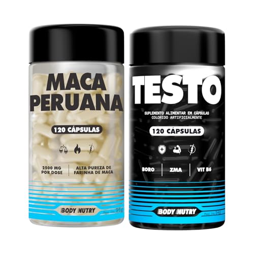 Kit de Maca Amarela Peruana 2500mg (120 Cápsulas)
