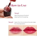 ETUDE Dear Darling Water Tint #4 Red Grapefruit Ade (9g) | Vivid Color Lip Stain with Moisturizing Weightless & Non-sticky Finish Lip Stain | Korean Makeup, Kbeauty - Image 5