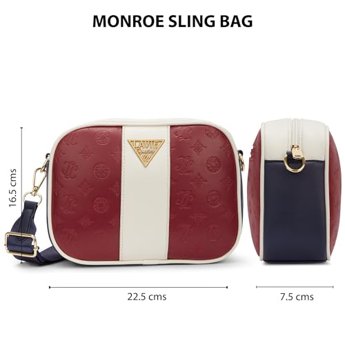 Image of Lavie Signature Dallas Woman's Box Crossbody Sling Bag | Ladies Purse Handbag | Gift for Women