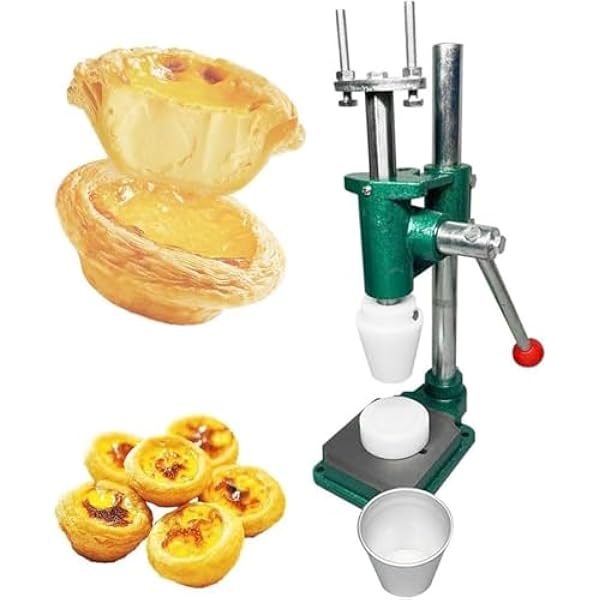 Egg Tart Maker, Ręczna prasa do ciasta, Ergonomiczna konstrukcja dźwigni, Forma do pieczenia, Kompaktowe narzędzie do ciasta na pulpicie do kuchni domowej
