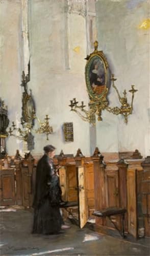 Impression Prints Gotthardt Johann Kuehl Toile Fine Art Église de Hambourg 60x90