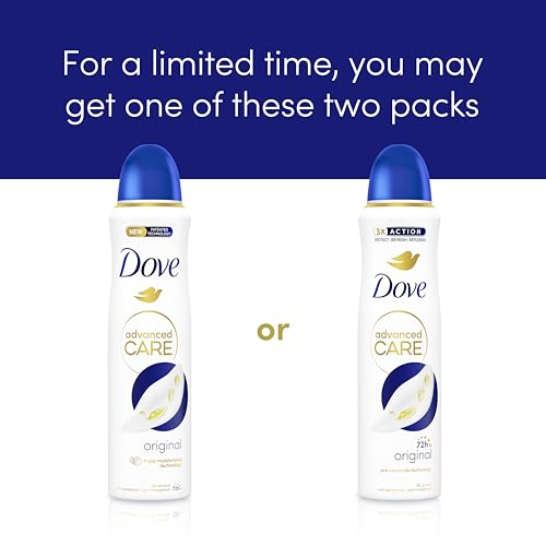 Dove Advanced Care Original Women's Antiperspirant Deodorant Spray for 72 hour protection against sweat and odour with Pro-Ceramide technology 150 ml - Image 3