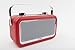 Produktbild POP Vintage, BT dab+/fm, red Kitchen Radio with Bluetooth, POP100263 (Kitchen Radio with Bluetooth Alarm, 220v, 4X C-Batteries (not Included))