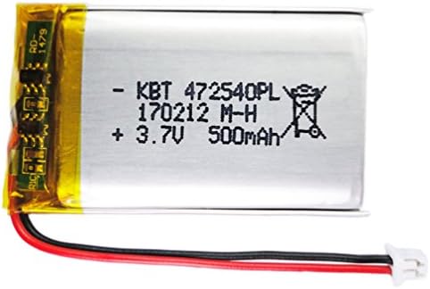 Be oneself 3.7V 500mAh Lithium Polymer mini rechargeable battery 472540 Li-ion Li-Po for #1118 keychain camera