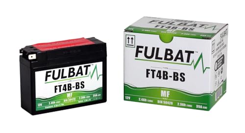 Batterie Fulbat MF AGM FT4B-BS contre les pannes de froid sur scooter