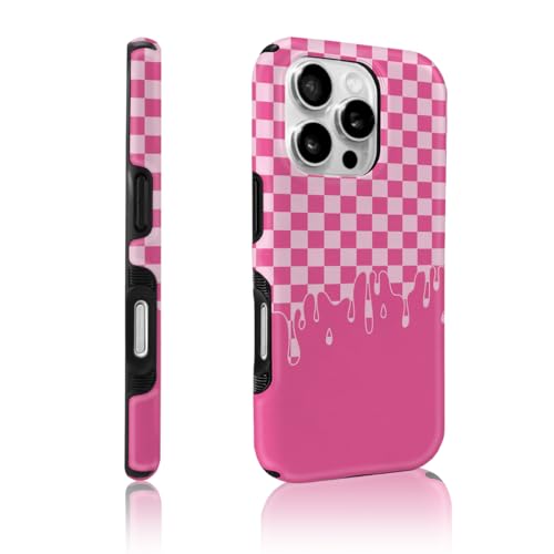 Coque iPhone 16 Pro Max rose pailletée pour briller en soirée et au bureau