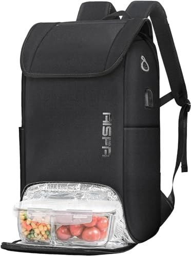 [AISFA] リュック メンズ 大容量 スポーツリュック 旅行 リュックサック ビジネスリュック バックパック 防水 15.6インチPC ビジネス 保温保冷機能 30L USB充電ポート付き 防災 軽量 通勤 修学 学生バッグ 男女兼用のサムネイル