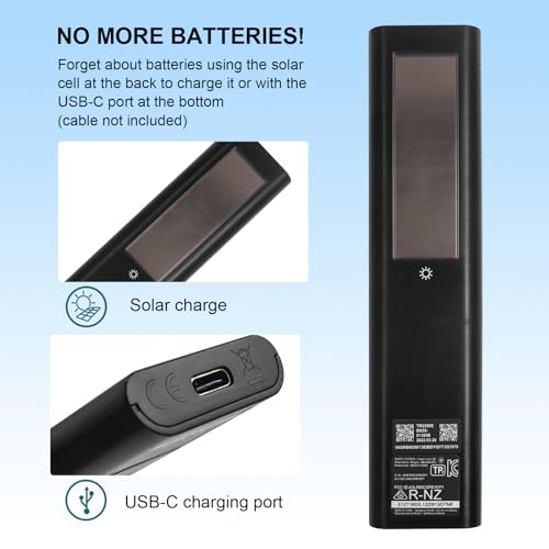 image for Seayoo BN59-01385A Solar Frame TV Remote Replacement for Samsung Smart