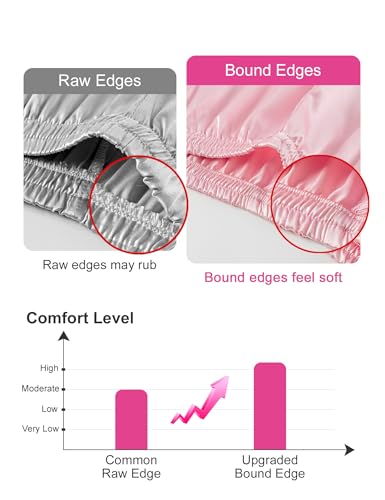 DIPUG Girls Pajamas Set Satin Short Sleeve Pjs with Ruffle Trim Soft Silky Sleepwear for Ages4