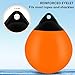 Boat Mooring Buoy15 inch 6 Pack, Round Boat Fenders Ball Boat Buoy Ball,Inflatable Boat Fenders Dock Bumper Ball Anchor Buoy Suitable for Yachts Marinas Sailboats Ski Boats(Orange)