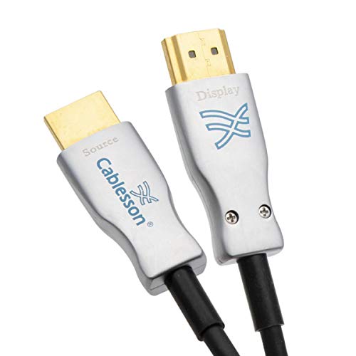 Cable HDMI 2.0 de fibra óptica con resolución 4K a 60Hz Ivuna de 30m