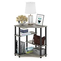 Amazon.co.jp: フリノ(Furinno) コーナーデスク ホワイトオーク