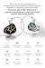 KZ ASX in-Ear Monitors, 10 Balanced Armatures Units per Side Customized HiFi IEM Wired Earphones/Earbuds/Headphones with Detachable Cable 2Pin for Musician Audiophile (with Mic, Black)