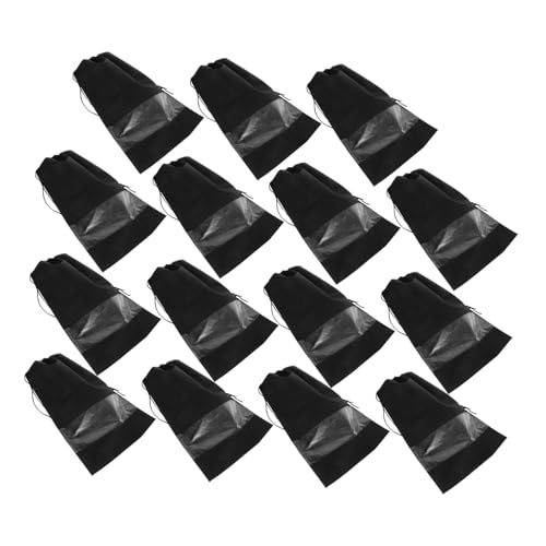 Sacs de voyage pour chaussures Gatuida transparents et réutilisables avec cordon x15
