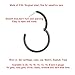 FANSING Black Nose Rings for Women Men 20G 8mm Nose Hoop Thin 20 Gauge Piercing Earrings for Cartilage Helix Septum Surgical Steel Piercing Jewelry