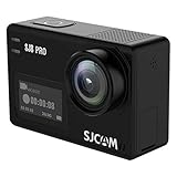 SJCAM SJ8 Pro 4k 60fps Action Camera Water Resistant,OLED Large Ultra Full HD Touchscreen,EIS Stabilized,Dual Screen,Raw Image,1200mAh High Capacity Battery 5G WiFi (E-Commerce Packaging)