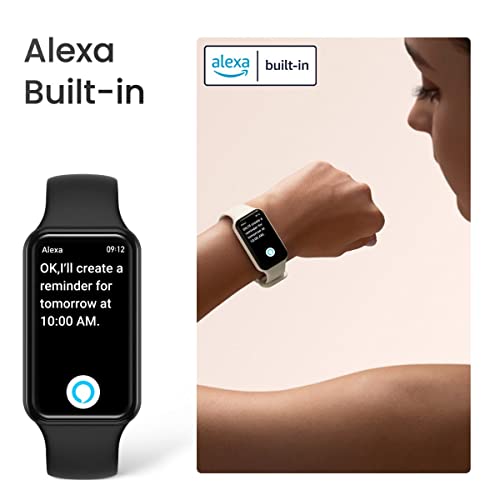 Amazfit Band 7 Fitness & Health Tracker For Mull Men, Bateria de 18 dias, Alexa embutida, exibição A
