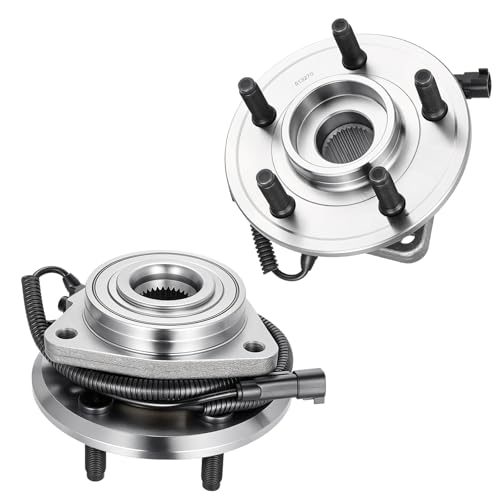 2pcs 513270 BDFHYK Front Wheel Bearing and Hub Compatible with Dodge Nitro 2007-2011 3 7L V6, for Nitro 2007-2011 4 0L V6, Compatible with Jeep Liberty 2008-2012 3 7L V6 by BDFHYK - Used condition - US$97.80