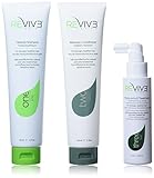 REVIV3 Procare 30 Day Trial Kit - 3-Part System for Fine and Thinning Hair - Sulfate and Paraben Free - Leave-In Hair Treatment Shampoo and Conditioner - Thinning Hair Treatment for Men and Women